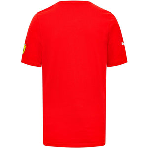 Scuderia Ferrari F1 Puma Men's Charles Leclerc #16 Driver T-Shirt-White/Red - image 4