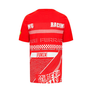 Scuderia Ferrari Men's Puma Graphic T-Shirt-Red/Black - image 3