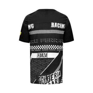 Scuderia Ferrari Men's Puma Graphic T-Shirt-Red/Black - image 4