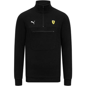 Scuderia Ferrari F1 Men's Puma 1/4 Zip Sweater - Red/Black - image 2