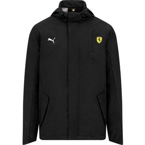 Scuderia Ferrari F1 Puma Men's Rain Jacket -Black/Red - image 1