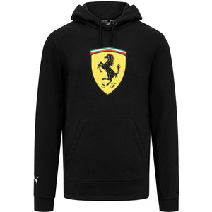 Scuderia Ferrari F1 Men's Puma Shield Hoodie-Black/Red - image 2