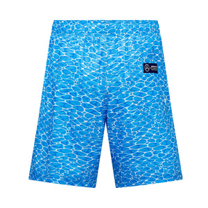 Mercedes Benz F1 Special Edition George Russell "No Diving" Miami GP Swim Shorts-Blue - image 2
