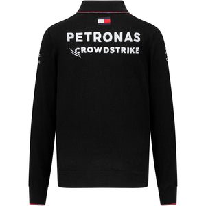 Mercedes AMG Petronas F1 Team Knitted Long Sleeve Polo - image 2