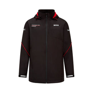 Porsche Motorsports Team Rain Jacket - Black - image 1