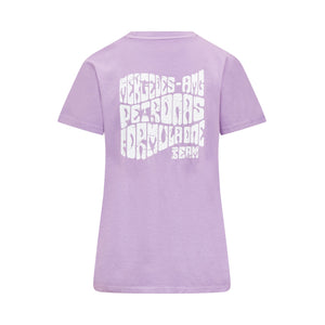 Mercedes AMG Petronas F1 Women's Retro T-Shirt - Mint/Lilac/Blue - image 4