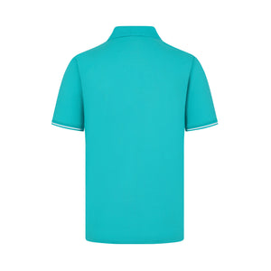 Mercedes AMG Petronas F1 Men's Fanwear Polo Shirt - Black/Green - image 4
