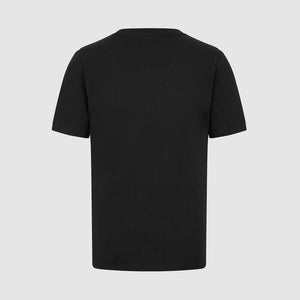 Mercedes Benz AMG Petronas F1 Men's Small Logo T-Shirt - Black/White - image 3