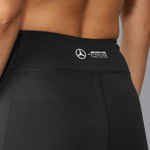 Mercedes AMG Petronas F1 Women's Leggings - Black - image 7