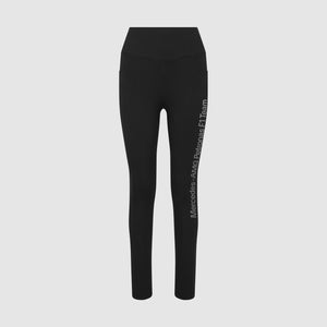 Mercedes AMG Petronas F1 Women's Leggings - Black - image 1