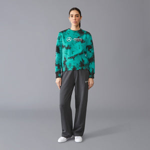 Mercedes AMG Petronas F1 Women's Tie Dye Crew Neck Sweatshirt - image 6