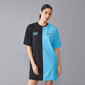 Mercedes AMG Petronas F1 Women's George Russell T-shirt Dress - Black - image 3