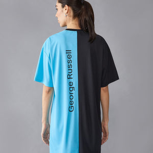 Mercedes AMG Petronas F1 Women's George Russell T-shirt Dress - Black - image 4
