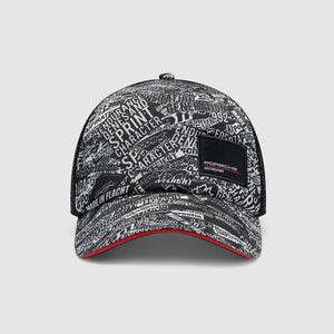 Porsche Motorsport AOP Trucker Hat - Black - image 3