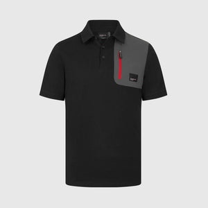 Porsche Motorsport Men's Utility Polo Shirt - Black - image 1