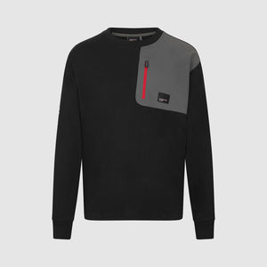 Porsche Motorsport Men's Utility Long Sleeve T-Shirt - Black - image 1