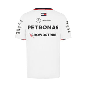 Mercedes AMG Petronas F1  Men's Team T-Shirt - White/Black - image 4