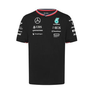 Mercedes AMG Petronas F1  Men's Team T-Shirt - White/Black - image 2