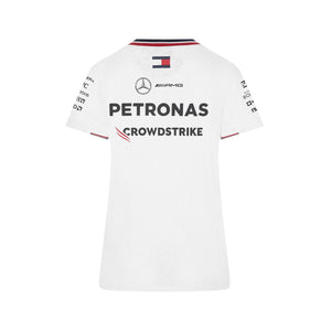 Mercedes AMG Petronas F1 Women's Team T-Shirt - White/Black - image 4