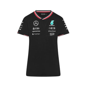 Mercedes AMG Petronas F1 Women's Team T-Shirt - White/Black - image 2
