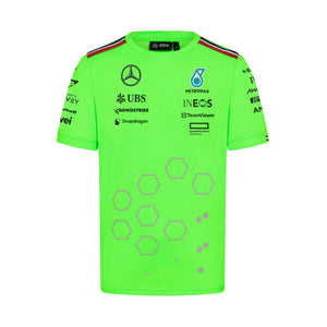 Mercedes AMG Petronas F1 Men's Team Set Up T-Shirt - Green - image 1