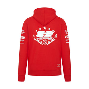 Scuderia Ferrari F1 Men's "95 Years" Hoodie - Black/Red - image 4