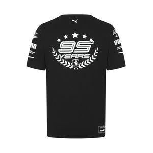Scuderia Ferrari F1 Men's "95 Years" T-Shirt - Black/Red - image 3