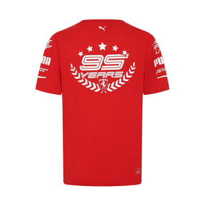 Scuderia Ferrari F1 Men's "95 Years" T-Shirt - Black/Red - image 4