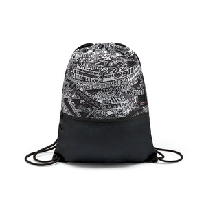 Porsche Motorsport AOP Statement Pull Bag - Black - image 1