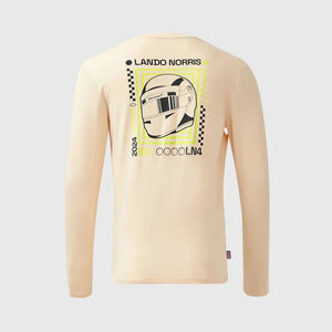McLaren F1 Lando Norris Special Edition Silverstone GP Longsleeve T-Shirt - Off White - image 2