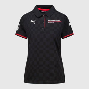 Porsche Motorsport Women's Team Polo Shirt - Black - image 1