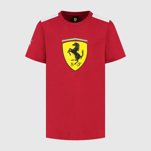 Scuderia Ferrari F1 Men's Large Shield T-Shirt -Dark Cherry/Puma Black - image 2