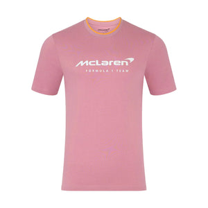 McLaren F1 Women's Core Essentials Logo T-Shirt - Deep Lichen Green/White/Orange/Black/Pink - image 5