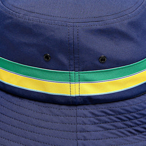 Ayrton Senna F1 Stripe Bucket Hat - Navy - image 3