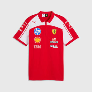 Scuderia Ferrari F1 2026 Team Polo Shirt - Puma Red - image 1