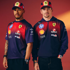 Scuderia Ferrari F1 2026 Special Edition China GP Team T-Shirt - Deep Plum - image 3