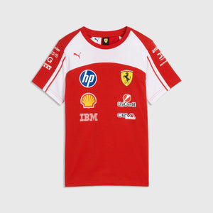 Scuderia Ferrari F1 2026 Kids Team T-Shirt - Youth Puma Red - image 1