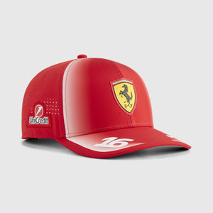 Scuderia Ferrari F1 2026 Charles Leclerc Team Hat - Puma Red - image 1