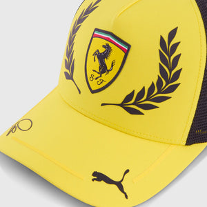 Scuderia Ferrari F1 2026 Lewis Hamilton Special Edition Silverstone GP Hat - Speed Yellow - image 3