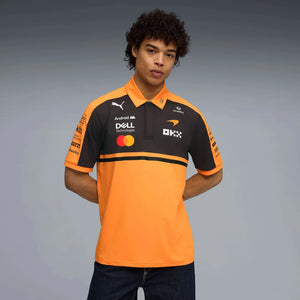 McLaren F1 2026 Team Polo Shirt - Papaya - image 3