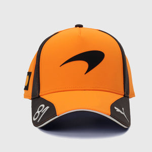 McLaren Racing F1 2026 Kids Oscar Piastri Team Baseball Hat - Youth Papaya - image 3