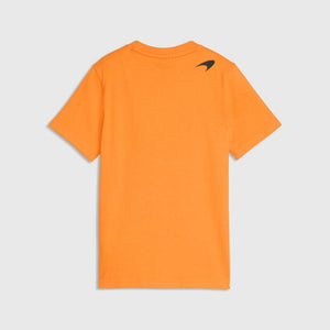 McLaren F1 Kids Core Large Logo T-Shirt - Youth Papaya/Puma Black - image 4