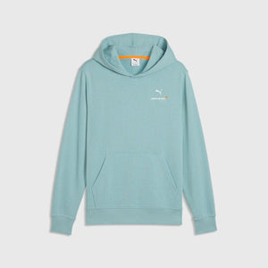 McLaren F1 Core Essentials Logo Hoodie - Puma Black/Papaya/Seafoam/Mouse Gray - image 3