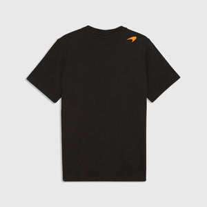 McLaren F1 Essentials Large Logo T-Shirt - Puma Black/Papaya/Mouse Gray - image 4