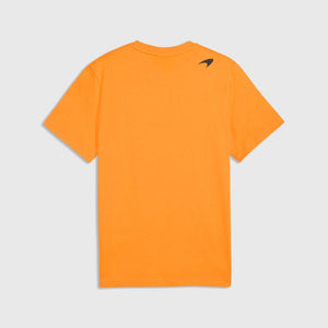 McLaren F1 Essentials Large Logo T-Shirt - Puma Black/Papaya/Mouse Gray - image 5