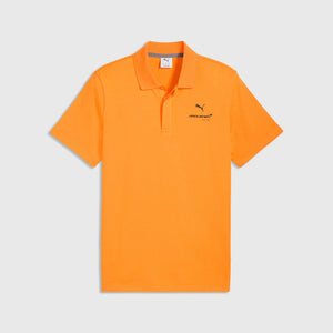 McLaren F1 Core Essential Small Logo Polo - Puma Black/Papaya/Seafoam/Mouse Gray - image 1