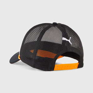McLaren Racing F1 Fanwear Trucker Hat - Papaya/Puma White - image 3