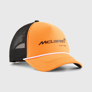 McLaren Racing F1 Fanwear Trucker Hat - Papaya/Puma White - image 2