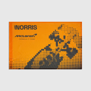 McLaren F1 Lando Norris Flag - Papaya/Black - image 1