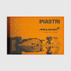 McLaren F1 Oscar Piastri Flag - Papaya/Black - image 1
